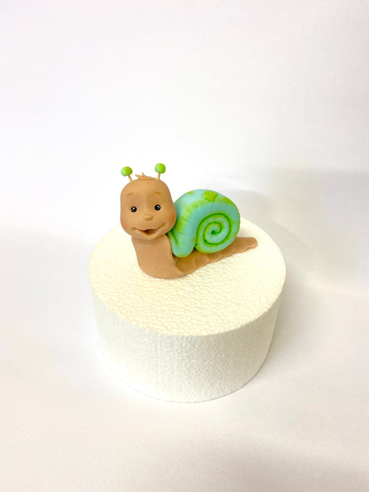 Schnecke blau- grün