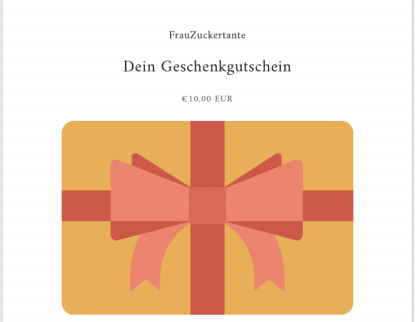 Gutscheine für eure Liebsten