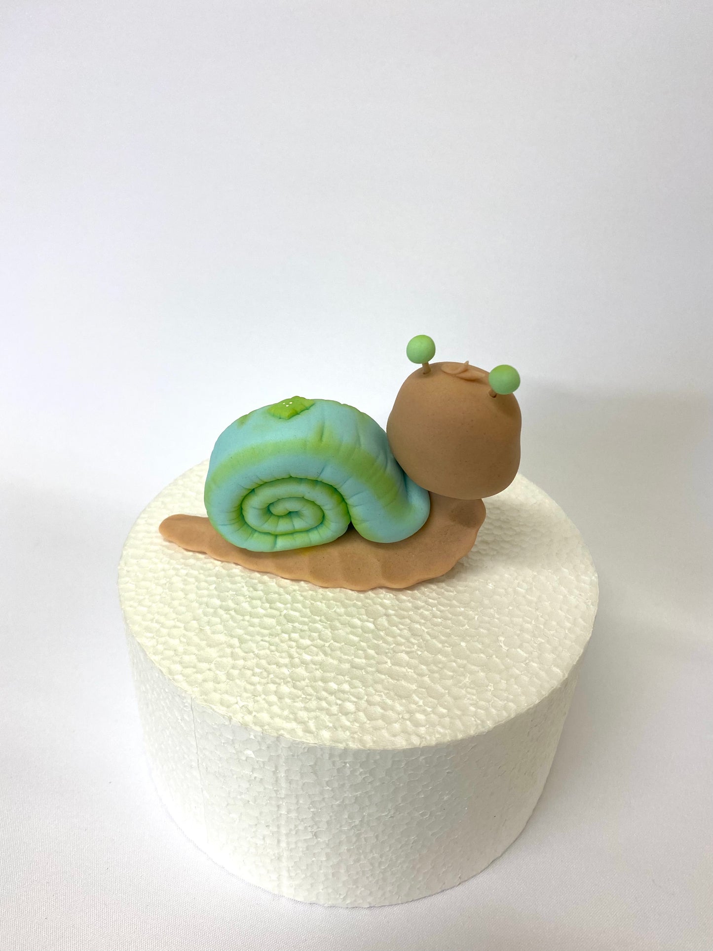 Schnecke blau- grün