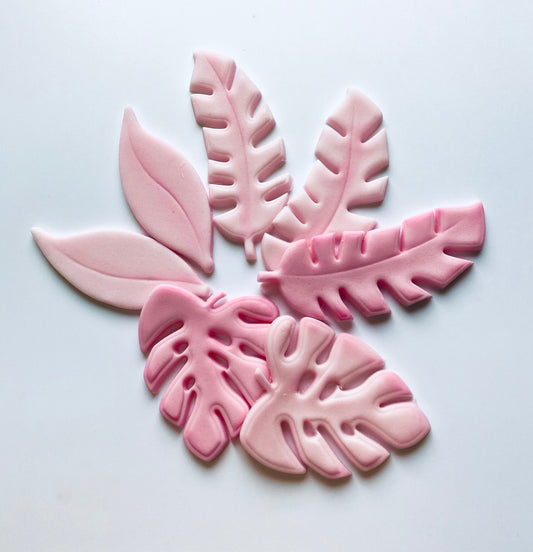 Dschungelblätter Rosa