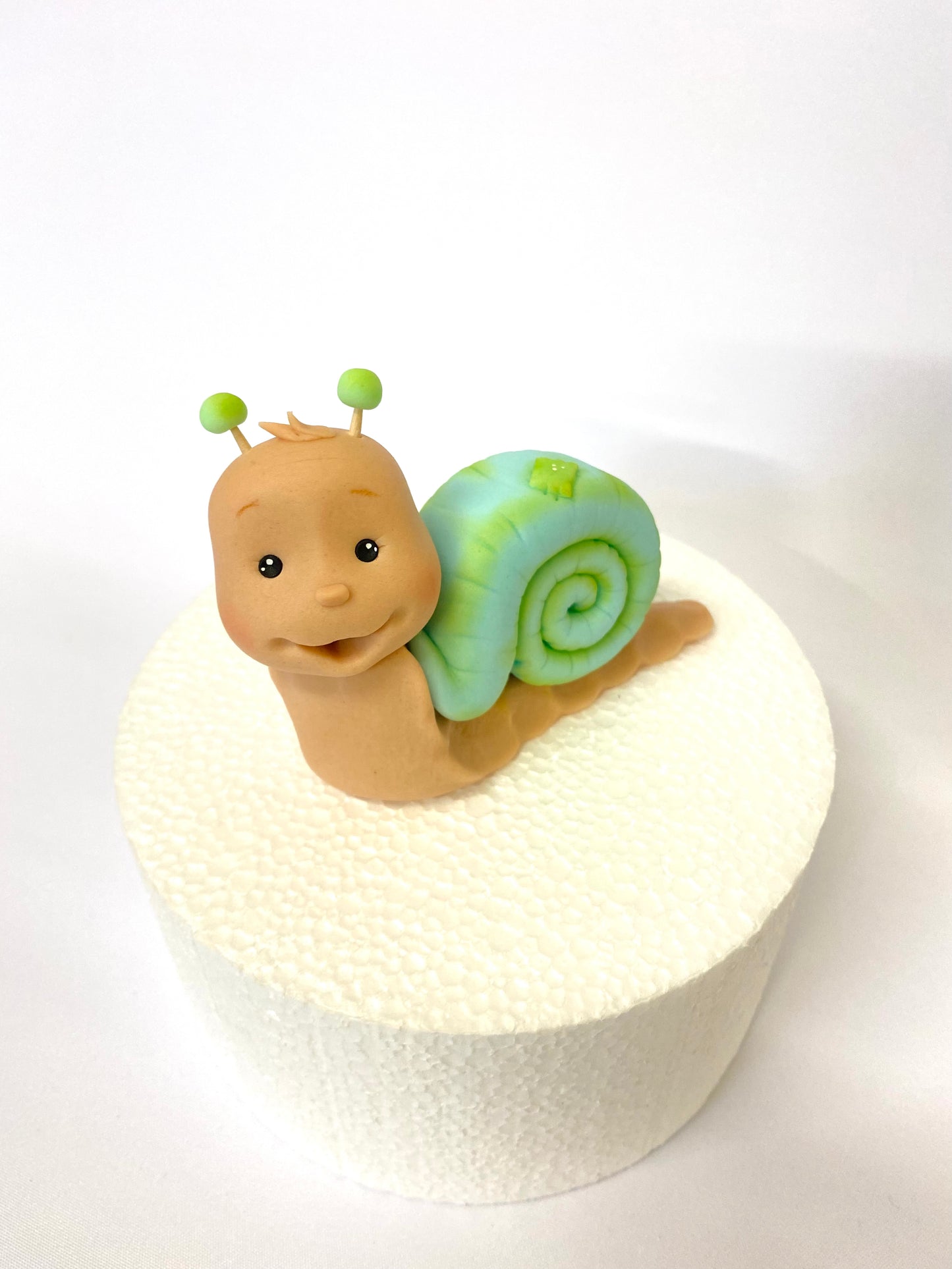 Schnecke blau- grün