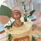 Namensschild Holz