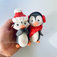 Weihnachts Pinguine